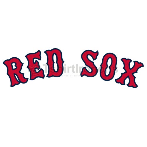 Boston Red Sox T-shirts Iron On Transfers N1465 - Click Image to Close